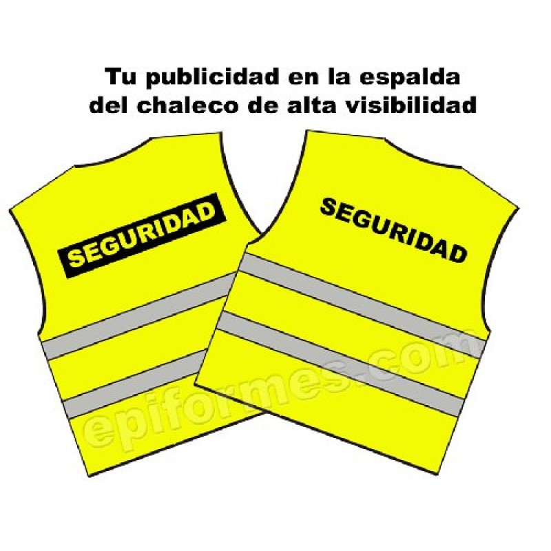 Personalizacion De Chaleco Alta Visibilidad