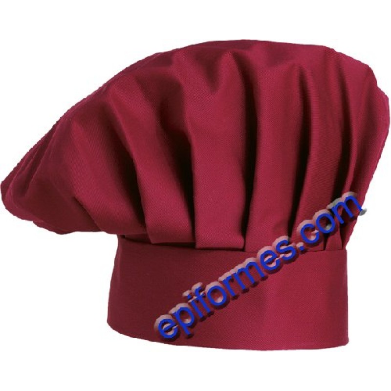 Gorro Cocina Burdeos