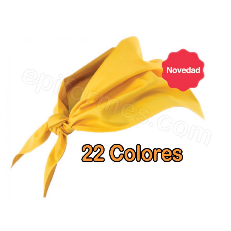 .Pañuelo triangular para cuello 22 colores