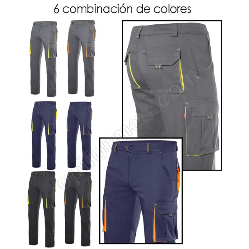 Pantalón multibolsillo Stretch