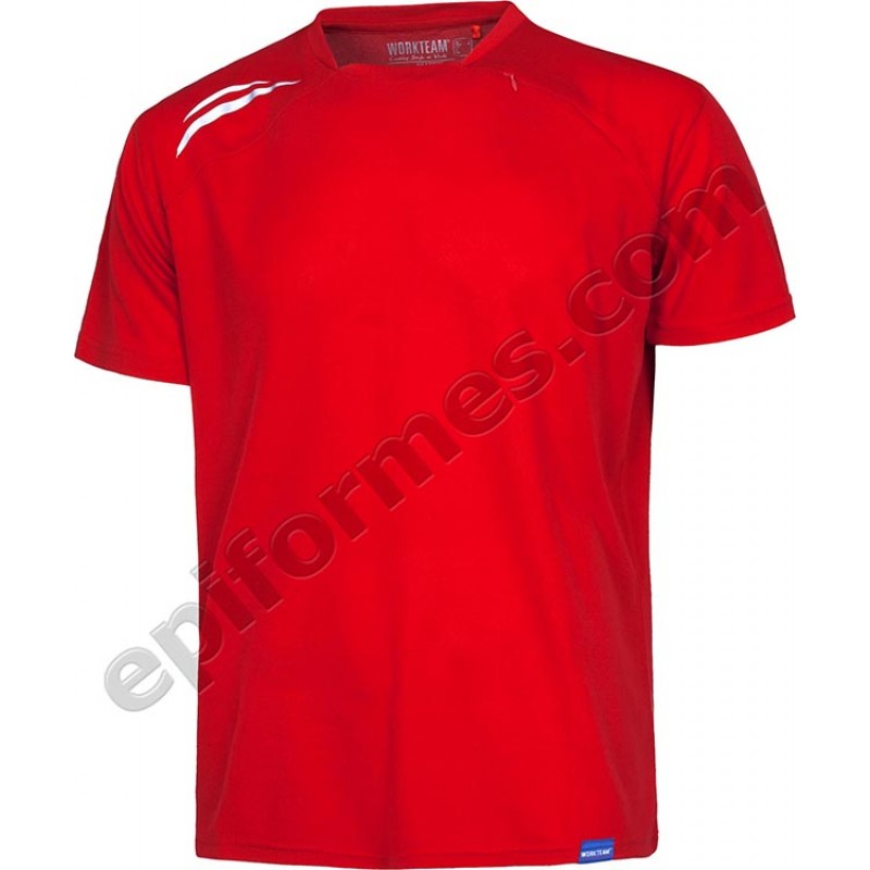 Camiseta técnica con bolsillo