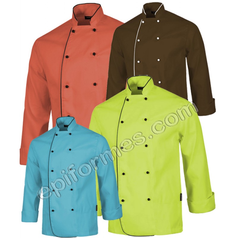 Chaqueta De Cocina Vivos Contraste