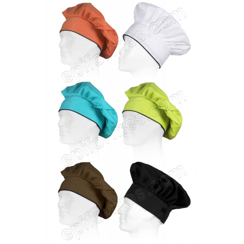 Gorro chef Champiñón Vivos Contraste