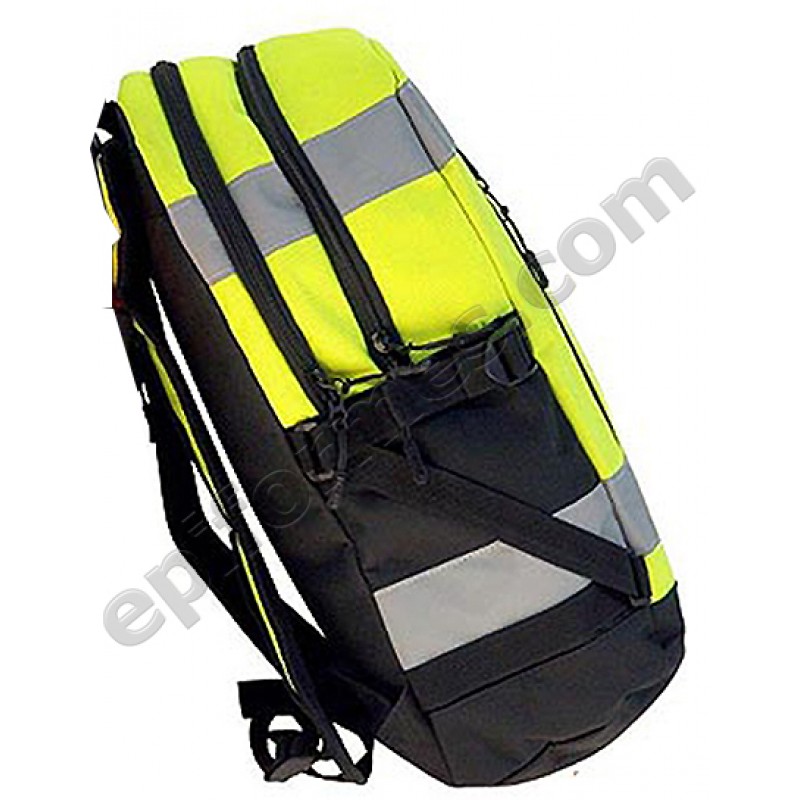 Mochila 25 litros alta visibilidad amarillo fluor