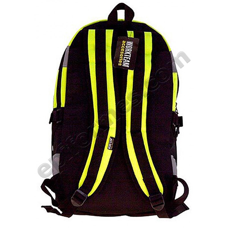 Mochila 25 litros alta visibilidad amarillo fluor