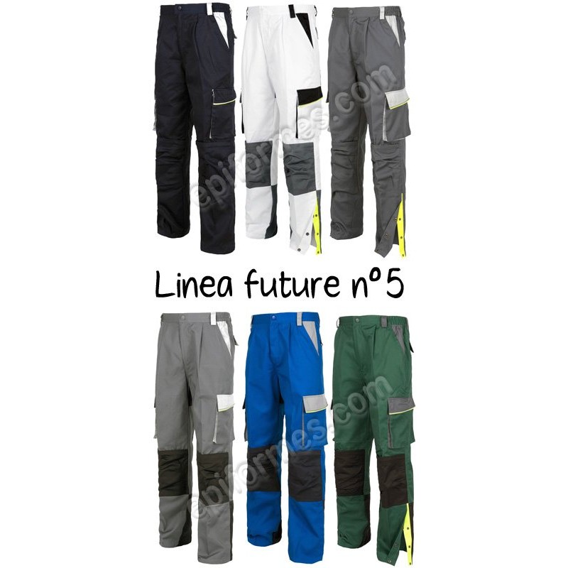 Pantalon De Trabajo  Linea Future Nº5