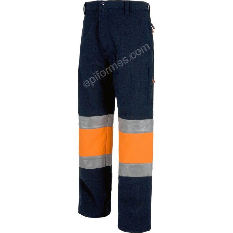 Pantalón Workshell Con Bandas Reflex