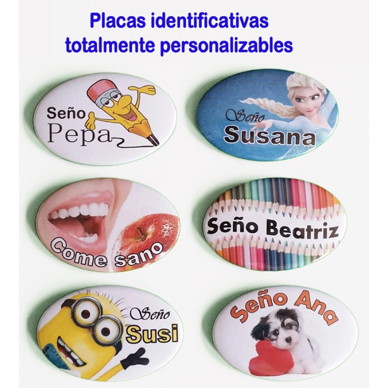 Placa Identificativa Maestra Personalizable