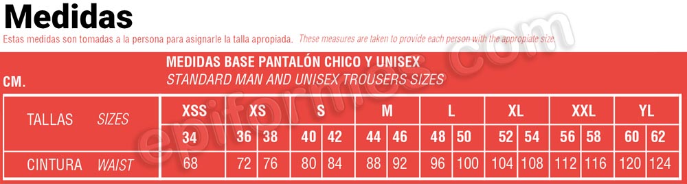 بالتساوي فرح الظلام tabla de medidas de pantalon - muradesignco.com