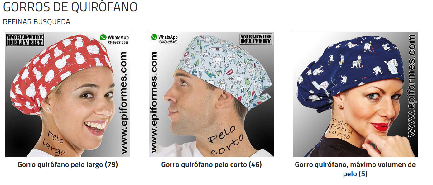 Gorros sanidad