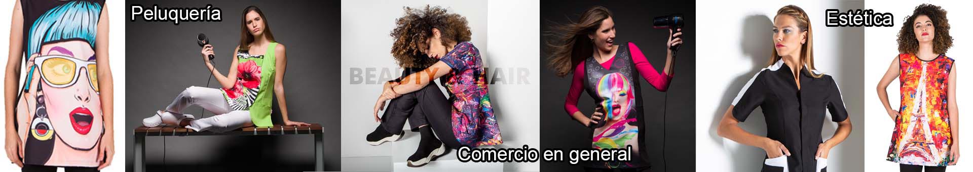 Ropa de peluquería y comercio general Ropa de peluquería y estética