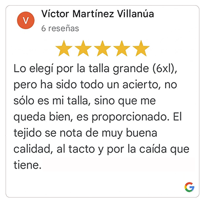 Opinión ropa trabajo talla 6XL