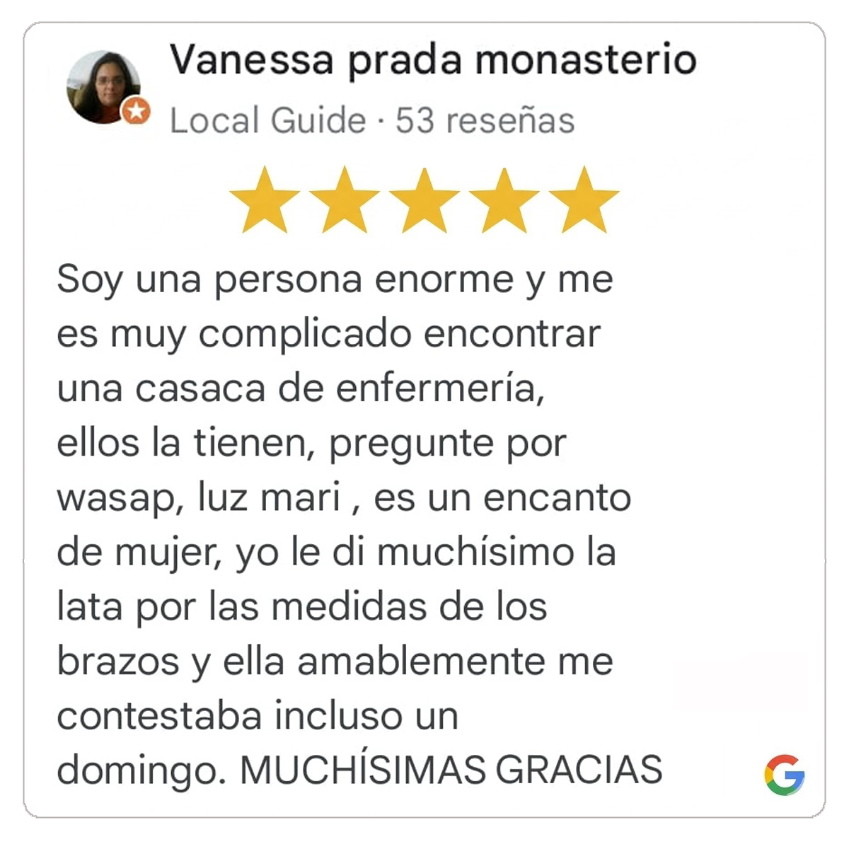 Casaca enfermería profesional